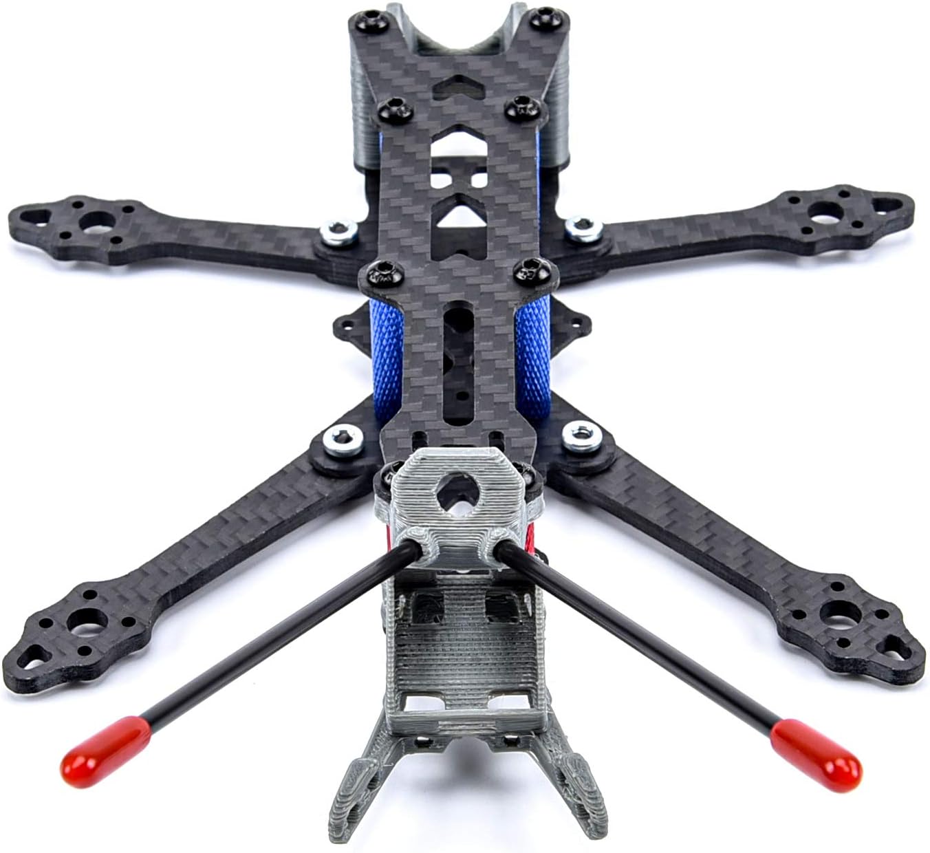 For Roma Carbon Fiber 3inch 150mm / 4inch 175mm X-type FPV Drone Frame Kit With 3mm Arms For 1306/1407 Motors(4inch 175mm)