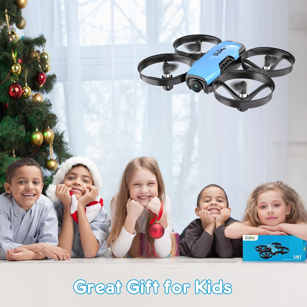 Loolinn | Drone for Kids Gift with Camera - Mini Drone, Remote Control Quadcopter Drone with 90¡ã Adjustable Camera, Photos and Videos, Safe for Kids, Easy to Fly (Gift for Boys and Girls)