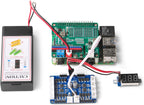 Servo & Motor Control HAT - Battery Adapter, 16-Channel PWM for Raspberry Pi Robot Cars, Drones
