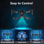 FLYVISTA Mini Drone with Camera for Adults Kids, 1080P WiFi FPV Camera Drone with 3 Batteries, One-Click Take Off/Landing, Altitude Hold, Headless Mode, 360¡ã Flips, 3-Gear Speeds, Emergency Stop, Carrying Case, Toys Gifts for Kids and Adults Beginner