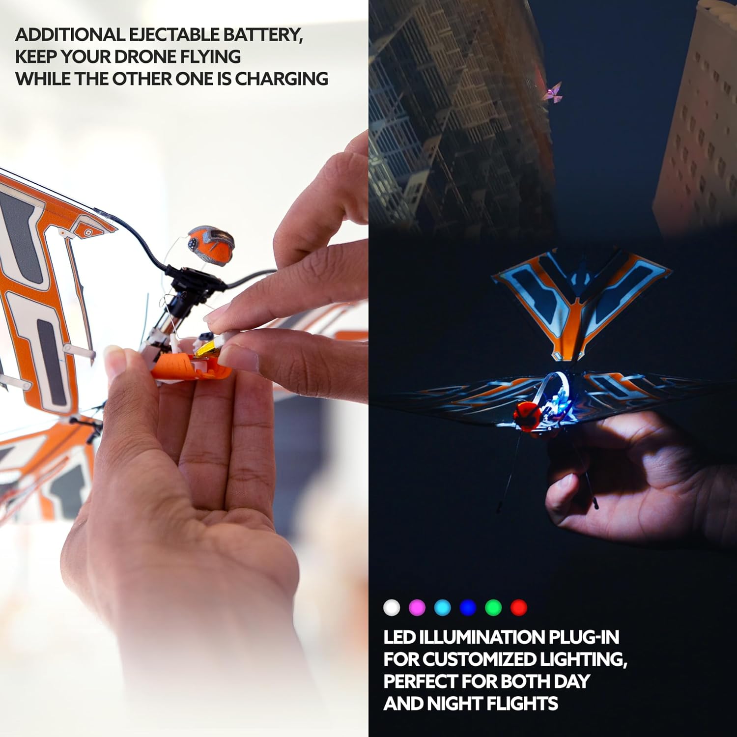 XF Bundle Kit for IOS & Android devices by BionicBird - Controller & accessories compatible with the X-Fly ornithopter drone