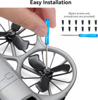 Propellers for DJI Neo 2 Blades - 8PCS Props Quick Replacement Spare Part Low Noise Wings for DJI Neo 2 Drones Accessories