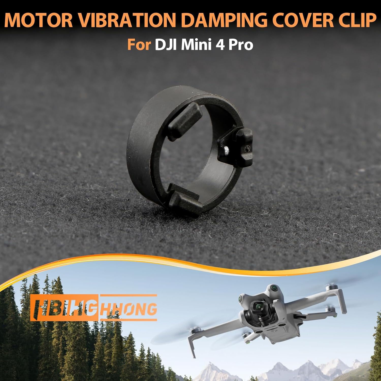 for DJI Mini 3 Pro Gimbal Camera Yaw Motor Cover Replacemen for DJI Mavic Mini 4 Pro / 3 Pro / 3 Motor Cover Protector Drone Accessories Parts