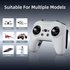 Radiomaster T8L ELRS 2.4GHz Radio Transmitter, 204g Lightweight Screenless Remote Controller with Hall-Effect Gimbals, USB-C Charging & Simulator Compatibility for FPV Drones, Fixed-Wing Aircraft