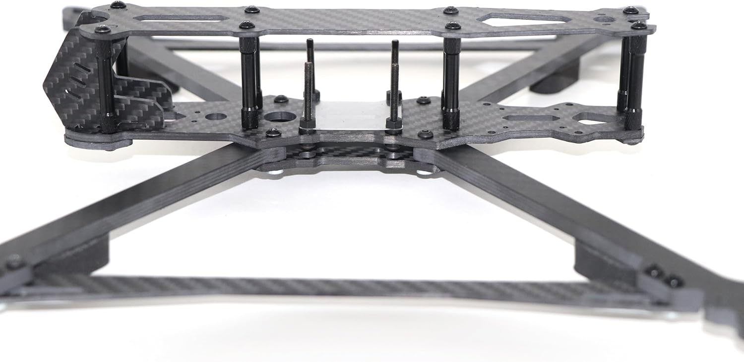 V2 8inch FPV Racing Drone Frame 367mm 3K Full Carbon Fiber Frame kit with 6mm Arm for FPV RC Freestyle drone