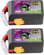 OVONIC 22.2V Lipo 1550 mAh 150C Lipo Battery with XT60 Plug ?2 Pack?