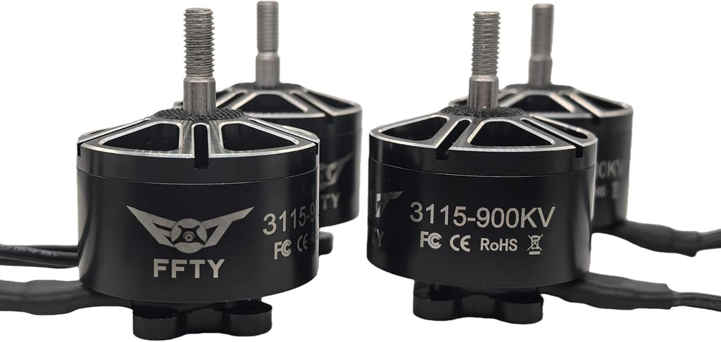 3115 900KV Drone Motors - 3-6S Li-ion Battery, 9-11 inch Propeller, Max Power 1300W Brushless Motor for Multirotor Drones,RC Plane (4)