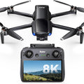 Ruko U11MINI 4K (RC3), Professional 8K Drone with 5.5 Touchcreen, Drones with camera for Adults 4K Video, 3-Axis Gimbal, 20000ft FPV Transmission, Under 249g FAA Exempt, Beginner (64-Min Flight)
