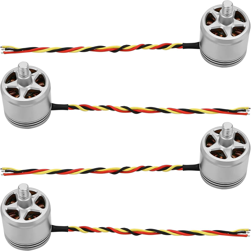 4PCS Brushless Motor 2312A (2CW and 2CCW) 800KV Replacement Drone Accessories for DJI Original Phantom 3 Brushless Motor for Multi-axis Aircraft DIY Replaceable (Used)