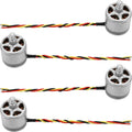 4PCS Brushless Motor 2312A (2CW and 2CCW) 800KV Replacement Drone Accessories for DJI Original Phantom 3 Brushless Motor for Multi-axis Aircraft DIY Replaceable (Used)