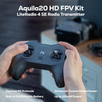 BETAFPV Aquila20 HD FPV Kit with Aquila20 HD Whoop LiteRadio 4 SE Radio Transmitter VR04 HD Goggles Built-in HD Digital VTX P1, Supported 3 Modes 2S Power System FPV Drone Advanced RTF Indoor Outdoor