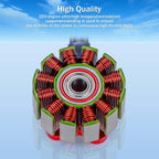 Surpass Hobby S2207 Brushless Motor 2550KV 4S Drone Motor fit for 5-6inch Propellers RC Models FPV Racing Drone Quadcopte(4Pack)