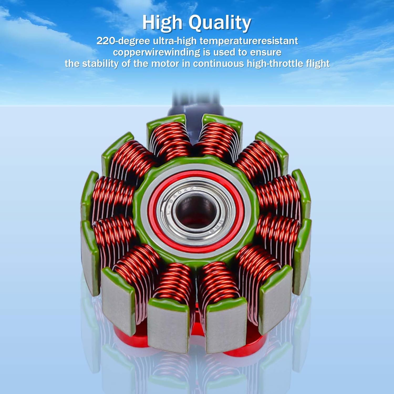 Surpass Hobby S2808 Brushless Motors 1500KV Drone Motor for 6-7inch FPV Racing Drone Quadcopter Fixed Wing(4pcs)