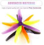 20pcs FPV Drone Props Propeller: Gemfan Hurricane 51433 3-Blades 5.1x3.5 PC Props Compatible 2206-2306 Brushless Motor for RC Quadcopter FPV Racing/Freestyle Drone
