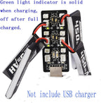 Blomiky 4 Pack 1S 3.8V 450mAh 80C Lipo Battery with PH2.0 Plug Compatible with S Free Style RC Quadopter Drone / F4 Battery 4