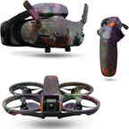 Drone Skin Compatible with DJI Avata 2 Bundle (2024) - Paint Drip - Premium 3M Vinyl Protective Wrap Decal Cover - Easy to Apply | Crafted in The USA by MightySkins