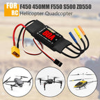 GOUPRC 60A Brushless ESC 2-6S Speed Controller with 5V/7A BEC & XT60 Plugs for Drone RC Helicopter Airplane Fixed Wing DIY RC Multi-axis Aircraft