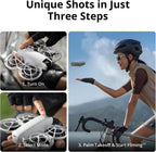 DJI Neo Palm Sized Lightweight Drone Combo with Six Intelligent Shooting Modes with Customized Travel Case for DJI Neo Combo bundle