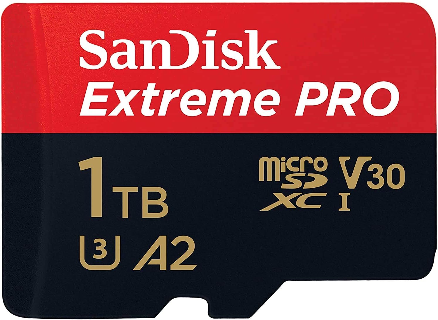 SanDisk MicroSD Card 1TB Extreme Pro Compatible with DJI Avata 2, Mini 4K Drones (SDSQXCD-1T00-GN6MA) V30 Card 200 MB/s - Bundle with 1 Everything But Stromboli MicroSDXC Card Reader