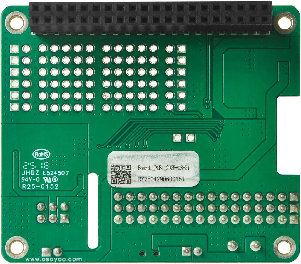 Servo & Motor Control HAT - Battery Adapter, 16-Channel PWM for Raspberry Pi Robot Cars, Drones