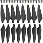 16PCS Foldable Replacement Propellers with Screws, Compatible with HS360S Drone, Lightweight Spare Blades Kit.