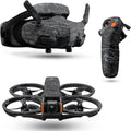 Drone Skin Compatible with DJI Avata 2 Bundle (2024) - Onyx Marble - Premium 3M Vinyl Protective Wrap Decal Cover - Easy to Apply | Crafted in The USA by MightySkins