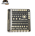 Diatone Mamba 3 Pcs FPV Soldering Practice Board for FPV Drone Beginner, New Pilots Improving Soldering Level DIY Flight Controller ESC Soldering Tools