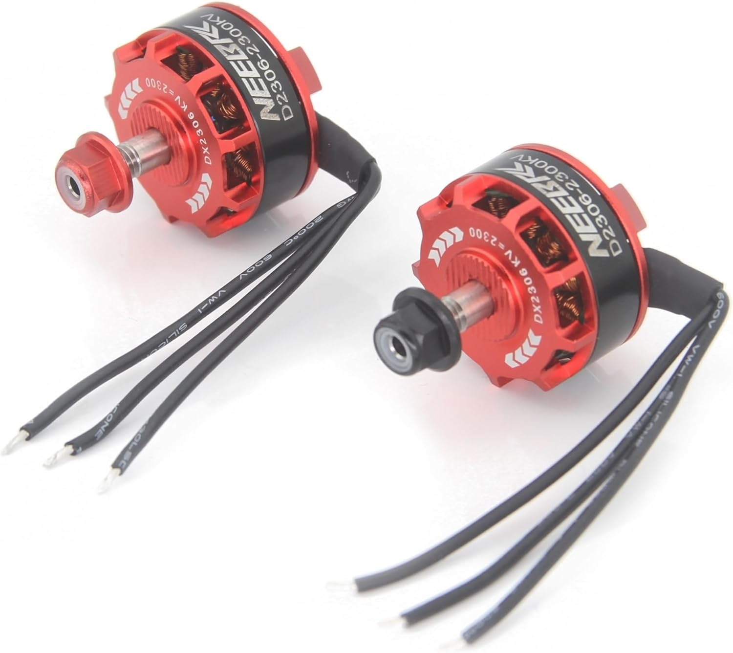 2306 2300KV 2700KV 2-4S Brushless Motor for RC Drone FPV Quadcopter RC Airplane Fixed-Wing Helicopter Multirotor RC Racing Drone (4PCS 2306 2300KV)