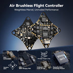 BETAFPV Air75 Brushless Whoop Quadcopter, Ultralight 1S 75mm Micro Whoop Drone with C03 FPV Camera, G473 5IN1 Air Flight Controller ELRS Receiver 0802SE 23000KV Motors for FPV Racing Freestyle-ELRS