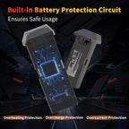 TL16LCD Drone Battery 3.7V 2200mAh Rechargeable Li-ion with USB Cable 1PC