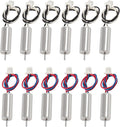 12pcs 615/6x15mm Motor 19000KV Insane Tiny Whoop Drone Frame Brushed Motors 4CW 4CCW Coreless Motor with JST-1.25 Connector for Model Aircraft/UAV/Quadcopter/Toy Aircraft, etc