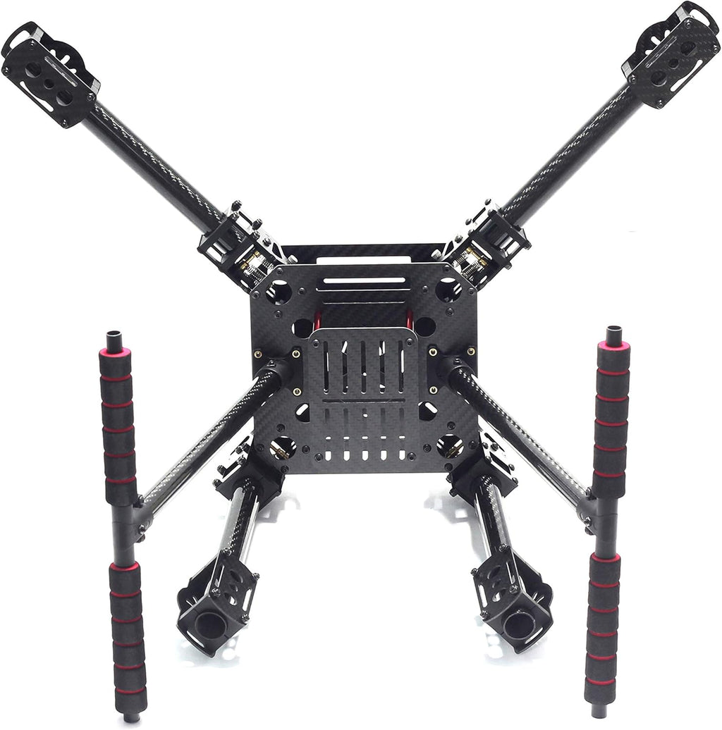 Readytosky ZD550 Quadcopter Frame 550mm Folding Carbon Fiber Drone Frame with Carbon Fiber Landing Skid