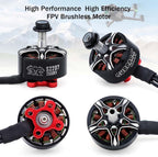 Surpass Hobby S2207 Brushless Motor 2550KV 4S Drone Motor fit for 5-6inch Propellers RC Models FPV Racing Drone Quadcopte(4Pack)