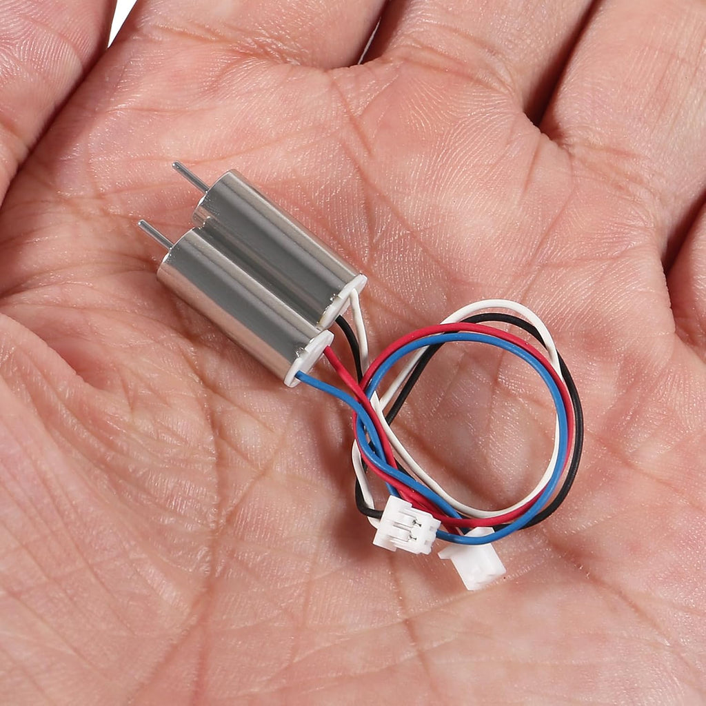12pcs 615/6x15mm Motor 19000KV Insane Tiny Whoop Drone Frame Brushed Motors 4CW 4CCW Coreless Motor with JST-1.25 Connector for Model Aircraft/UAV/Quadcopter/Toy Aircraft, etc