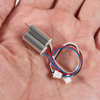 12pcs 615/6x15mm Motor 19000KV Insane Tiny Whoop Drone Frame Brushed Motors 4CW 4CCW Coreless Motor with JST-1.25 Connector for Model Aircraft/UAV/Quadcopter/Toy Aircraft, etc