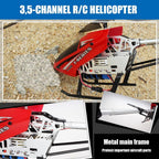 Fall-Resistant Remote Control Aircraft Drone Large RC Helicopter Charging Electric Drone Plane Outdoor Airplane Parent Children Kids Toy Birthday Gifts(2 Batteries)