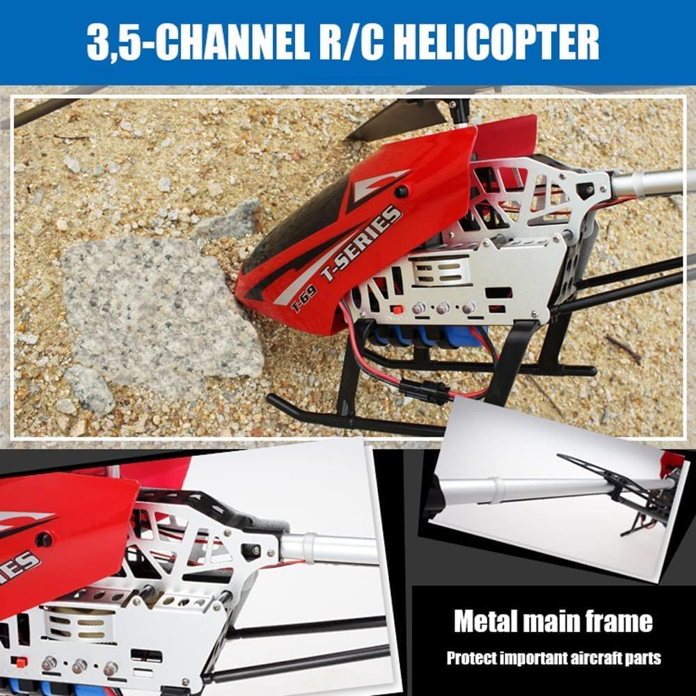 Fall-Resistant Remote Control Aircraft Drone Large RC Helicopter Charging Electric Drone Plane Outdoor Airplane Parent Children Kids Toy Birthday Gifts(2 Batteries)