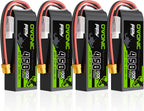 OVONIC 2S 450mAh Lipo Battery 7.4V 100C High Voltage Battery with XT30 Plug for RC Car Truck RC Vehicles Boat Drone RC Airplane Quadcopter Helicopter FPV Racing Hobby Models [4pcs]