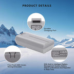 Intelligent Flight Battery Compatible with DJI Mini 4K, Mini 2,MiniSE,Mini2 SE Upgraded Drone Battery Replacement Parts 2400mah Up to 31 Minutes of Flying Time