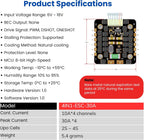 AERO SELFIE 30A 4 in1 Brushless ESC for Drones, with PWM, DSHOT, ONESHOT Support, 6V-18V Input, Lightweight as 5.4g with Stalling Protection, High-Efficiency for UAVs