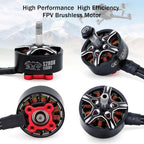 Surpass Hobby S2808 Brushless Motors 1500KV Drone Motor for 6-7inch FPV Racing Drone Quadcopter Fixed Wing(4pcs)