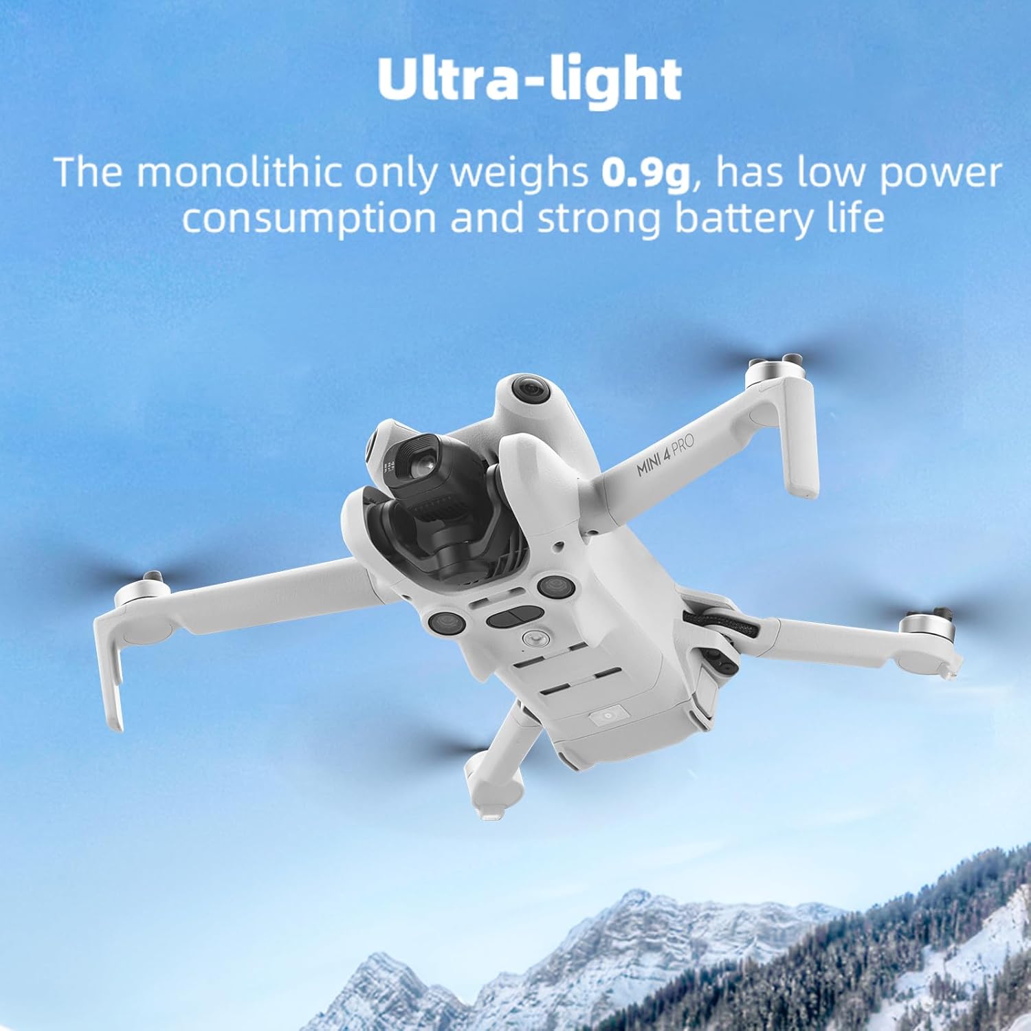 16Pcs Mini 4 Pro/Mini 3 Pro Propellers,For DJI Mini 4 Pro/Mini 3 Pro Accessories Quick-Release Replacement Blades Props Wings (Not compatible with DJI Mini 3)