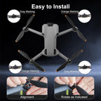 12Pcs Propellers for DJI Mini 5 Pro, Drone Replacement Plastic Propeller Blades, Lightweight and Durable Material, Low-Noise Design, Flexible Drone Accessories