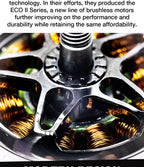 ECO II 2807 1300KV Brushless Motor 3-6S RC Motors for FPV Racing Drone FPV Multicopter RC FPV Racing RC Drone Racing Quadcopter Spare Parts RC Parts