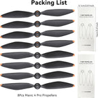 Mavic 4 Pro Propellers Blades - 8Pcs Props Quick Replacement Spare Part Low Noise Wings for DJI Mavic 4 Pro Drone Accessories