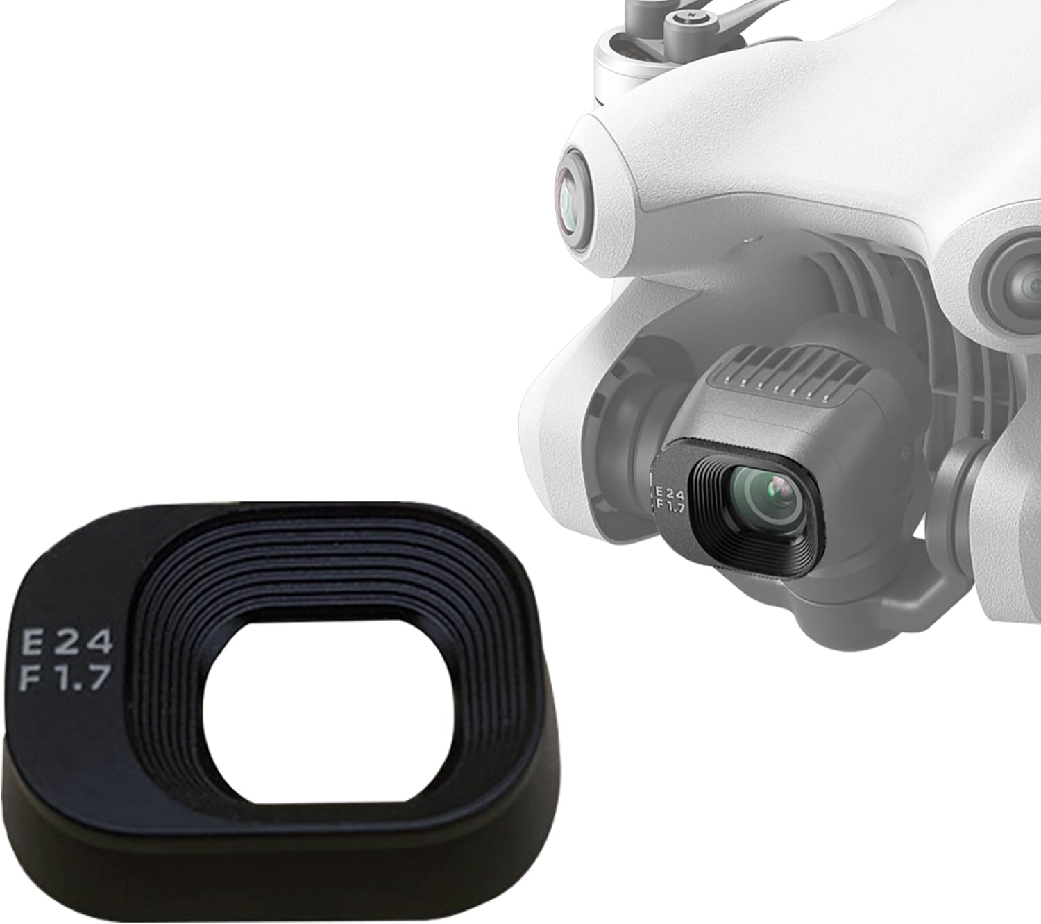 Gimbal Lens Cover for DJI Mini 4 Pro PTZ Camera Frame Lens Cap Drone Lens Assembly Repair Accessories