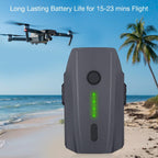 Mavic Pro Battery, 2-Pack 11.4V 3830 mAh LiPo Intelligent Flight Battery + Safe Bag Replacement for Mavic Pro & Platinum & Alpine White Drone