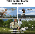 DJI Neo Palm Sized Lightweight Drone with Six Intelligent Shooting Modes, Care Refresh 1-Year Plan and Hard Case for DJI Neo Bundle (3 Items)