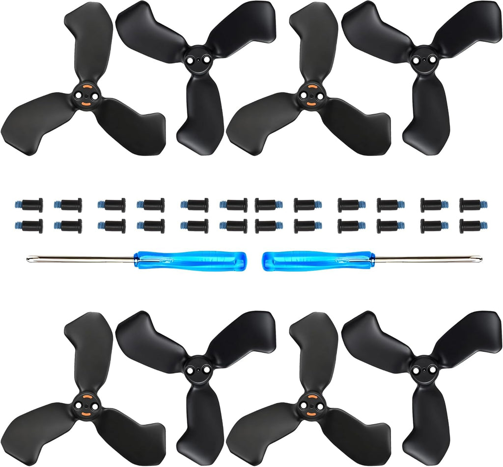 Propellers for DJI Neo 2 Blades - 8PCS Props Quick Replacement Spare Part Low Noise Wings for DJI Neo 2 Drones Accessories