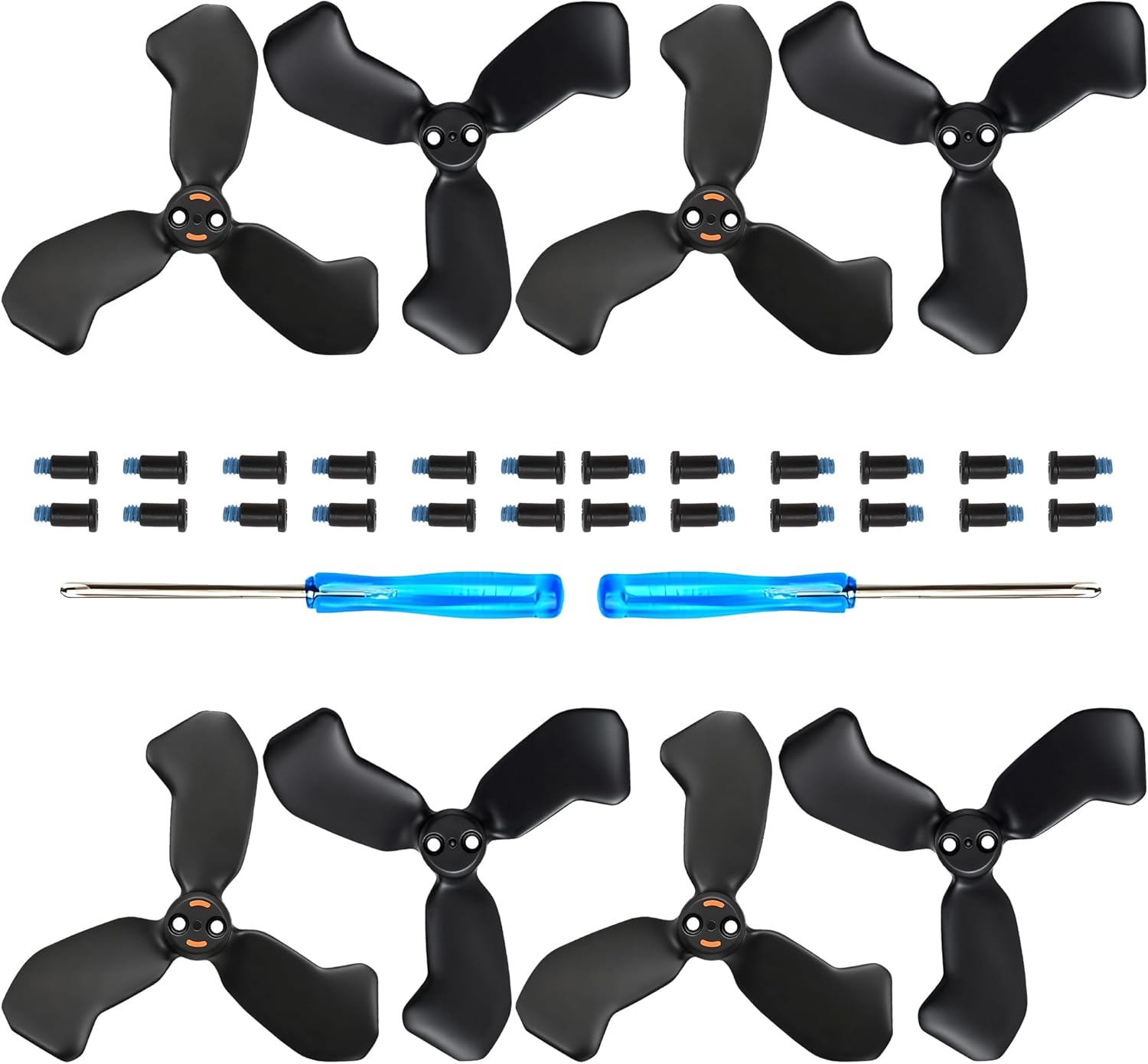 Propellers for DJI Neo 2 Blades - 8PCS Props Quick Replacement Spare Part Low Noise Wings for DJI Neo 2 Drones Accessories